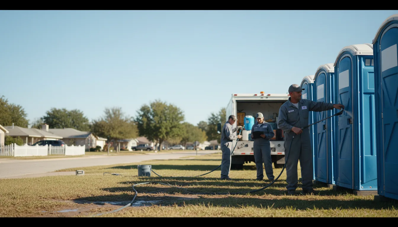 Long-Term Portable Toilet Rental in Van Horne, IA near me